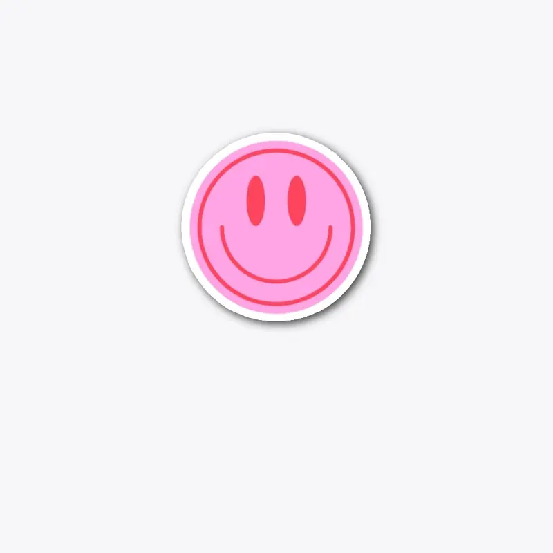 Happy Face Sticker